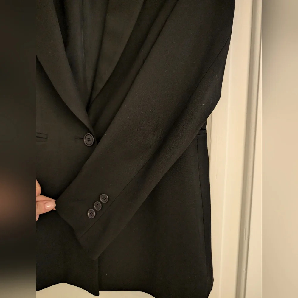 🇨🇦 Josef  (Jacob) Classic Black Blazer sz6 - Picture 2 of 5